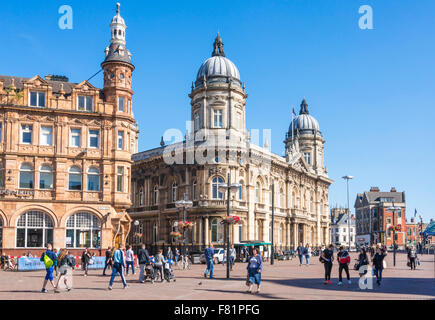 Musée maritime de la coque dans le Dock de bâtiment de bureaux La reine Victoria Square Kingston Upon Hull Yorkshire Angleterre UK GB EU Europe Banque D'Images