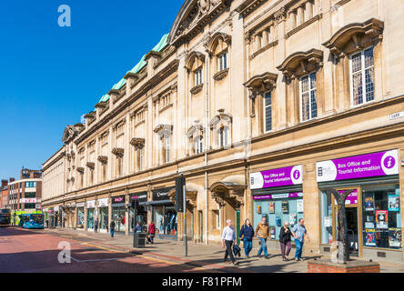 Hull City Hall box office et informations touristiques sur Carr lane Kingston Upon Hull Yorkshire Angleterre UK GB EU Europe Banque D'Images