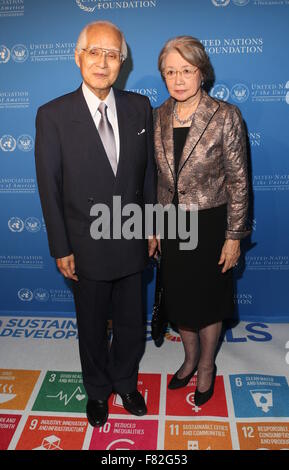 Global Leadership Awards au Gotham Hall - avec des arrivées : Guest Où : New York, New York, United States Quand : 03 Nov 2015 Banque D'Images