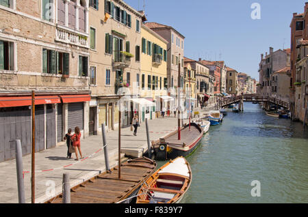 Fondamenta dei Ormesini Venice Banque D'Images