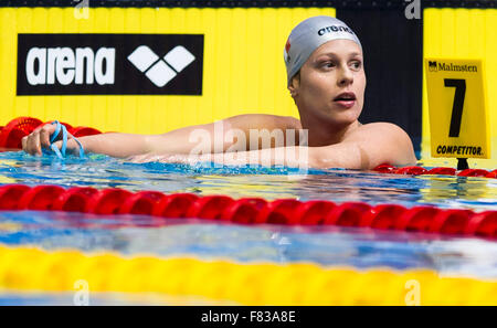 Netanya, Israël. 08Th Nov, 2015. Federica PELLEGRINI ITA Women's 100m nage libre Netanya, Israel, LEN Institut Wingate Court Européenne Championnat de natation Cours 2 - 6 décembre, 2015 Netanya 04-12-2015 Giorgio Perottino Photo/ © Insidefoto/Alamy Live News Crédit : Insidefoto/Alamy Live News Banque D'Images