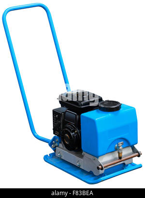 Compacteur vibrant isolé Machine with Clipping Path Banque D'Images