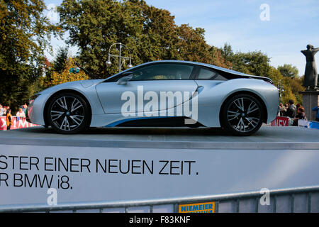 Ein BMW i 8, Berlin. Banque D'Images