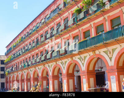 Plaza de la Corredera à partir de l'année 1683 à Cordoue, Espagne Banque D'Images