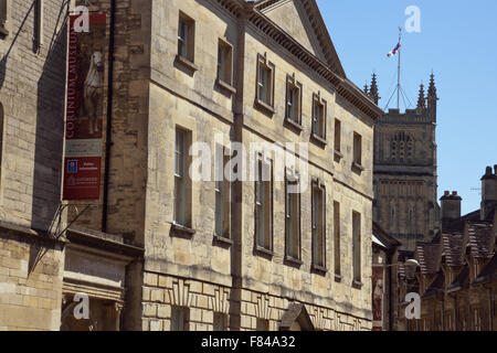 Dans l'architecture typique de Cotswold rues pittoresques de Cirencester, Gloucestershire, Cotswolds, Royaume-Uni Banque D'Images