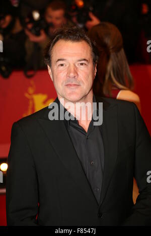 Berlin, Allemagne, le 5 février 2015 : Sebastian Koch arrive sur le tapis rouge au cours de 65e Festival International du Film de Berlin Banque D'Images