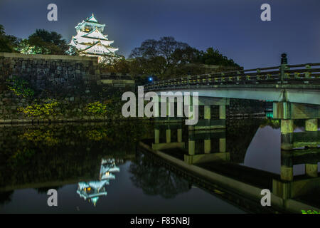 Château d’Osaka Banque D'Images