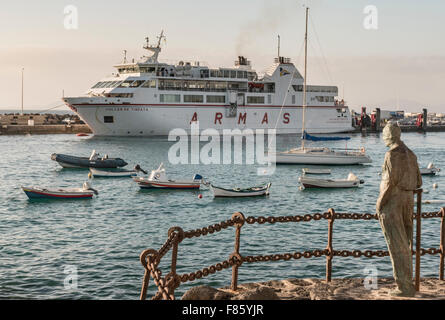 ARMAS Volcan de Tindaya Ferry Banque D'Images