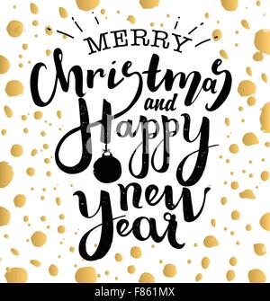 Joyeux Noël et bonne année illustration Illustration de Vecteur