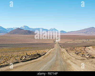 Road Trip dans les Andes, de San Pedro de Atacam à Uyuni Banque D'Images