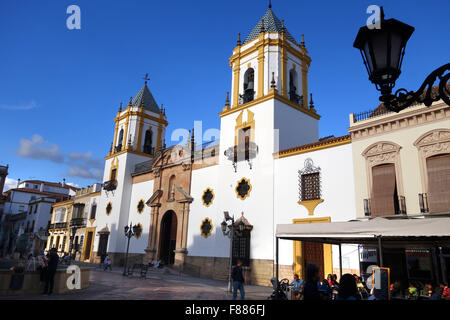 Iglesia del Socorro sur la Plaza del Socorro à Ronda, Espagne Banque D'Images