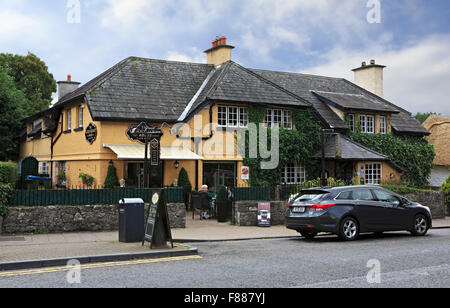 Cafe de la ville Adare Banque D'Images