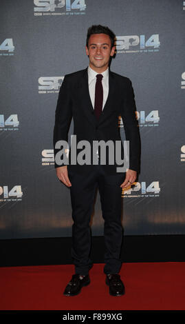 Tom Daley assiste à la BBC Sports Personality of the Year Awards au SSE Hydro oin Glasgow, Écosse Banque D'Images