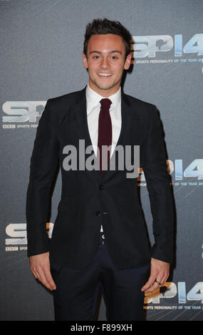 Tom Daley assiste à la BBC Sports Personality of the Year Awards au SSE Hydro oin Glasgow, Écosse Banque D'Images