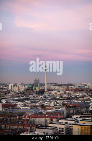 Skyline Berlin, Potsdamer Platz, Allemagne Banque D'Images