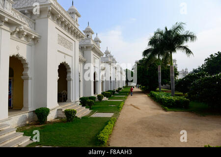 Le magnifique Palais Chowmahalla à Hyderabad, Inde. Banque D'Images
