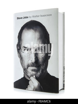 Biographie de Steve Jobs par Walter Isaacson Banque D'Images