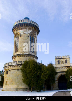 Österreich, Niederösterreich, Laxenburg bei Wien, Franzensburg im Park von Schloss Laxenburg Banque D'Images