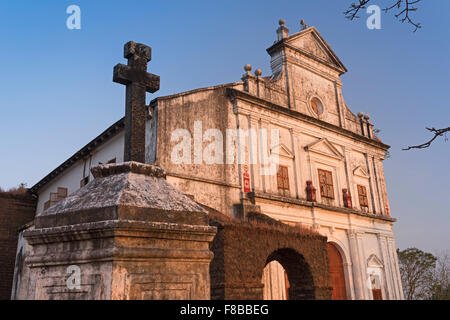 Eglise Notre Dame du Mont Old Goa Inde Banque D'Images