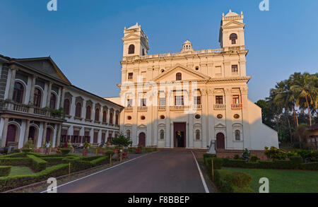 Église Saint Gaetano Old Goa Inde Banque D'Images