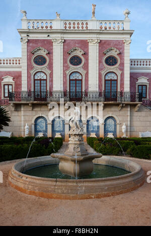 Palacio de Estoi (le Palais d'Estoi), près de Faro Portugal Banque D'Images