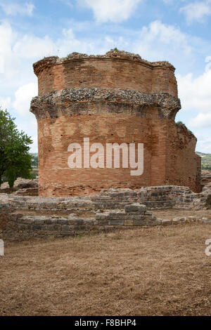 Les ruines romaines de Milreu, Estoi, Portugal Banque D'Images