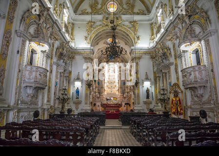 Igreja da Irmandade da Santa Cruz dos Militares, Rio de Janeiro, Brésil Banque D'Images