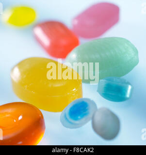 Sélection de bonbons Banque D'Images