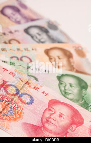 Billets yuan chinois Banque D'Images