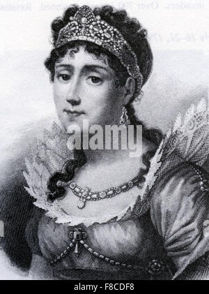 Joséphine de Beauharnais (1763-1814), première épouse de Napoléon Banque D'Images