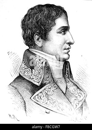 LUCIEN Bonaparte (1775-1840) frère cadet de Joseph et Napoléon Bonaparte Banque D'Images