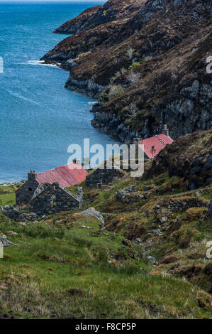 Molinginish sur la côte est de l'île de Harris dans les Hébrides extérieures Banque D'Images