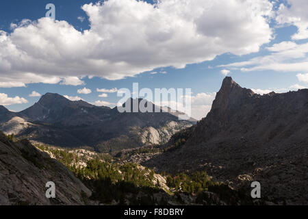 Les régions alpines de la Wind River Mountains Wilderness Bridger, Wyoming, Banque D'Images