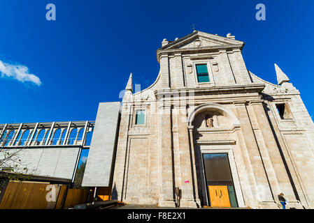 Eglise San Agustin, le siège des Archives municipales de Valladolid. Castille et Leon, Espagne. Banque D'Images