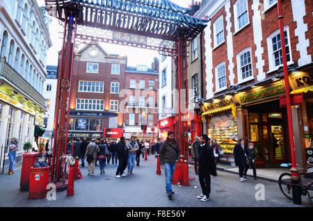 Dans la région de Chinatown Soho de la ville de Westminster à Londres, Angleterre, Londres, Royaume-Uni Banque D'Images