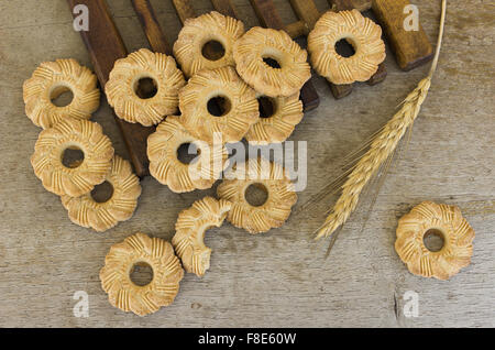 L'heure du thé biscuits) Banque D'Images