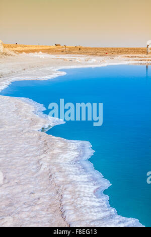 Chott el Djerid, Salt Lake en Tunisie Banque D'Images