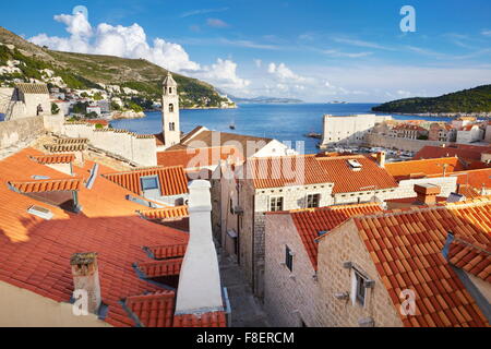 La vieille ville de Dubrovnik, Croatie Banque D'Images