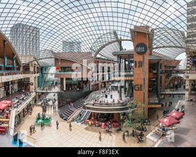 Centre commercial Cabot Circus, Bristol, Somerset, Angleterre Banque D'Images