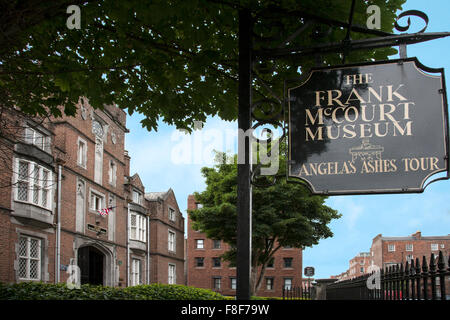 Frank McCourt Museum, Limerick Irlande Banque D'Images