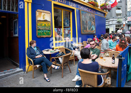 Naughton's Pub Tigh Neachtain, Galway Irlande Banque D'Images