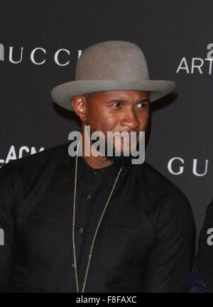 LACMA Art  + Film 2015 Gala tenu au LACMA comprend : Usher Où : Los Angeles, California, United States Quand : 07 Nov 2015 Banque D'Images