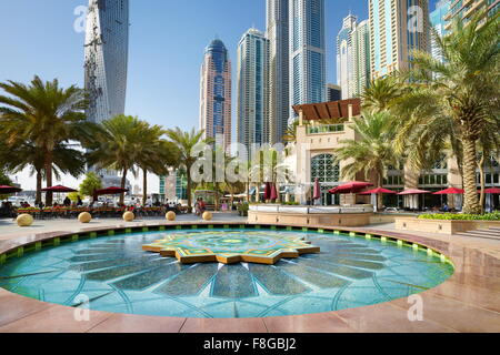 Dubaï - Emirats Arabes Unis, Marina Banque D'Images