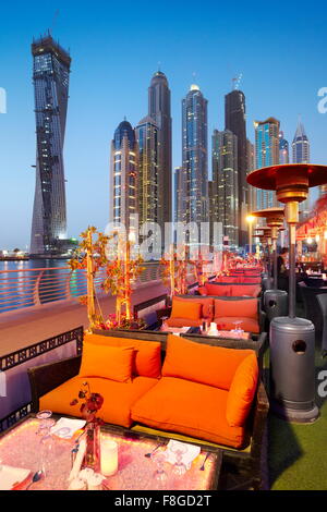 Dubaï - Emirats Arabes Unis, Marina Banque D'Images