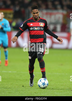 Leverkusen, Allemagne, le 9 mai 2015. Ligue des Champions, Bayer 04 Leverkusen vs FC Barcelone : Wendell (Leverkusen). Credit : Juergen Schwarz/Alamy Live News Banque D'Images