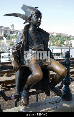 Kiskiralany statue à Budapest Banque D'Images