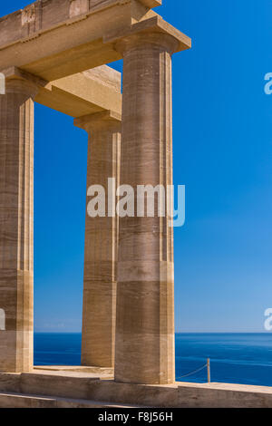 Acropole de Lindos Banque D'Images