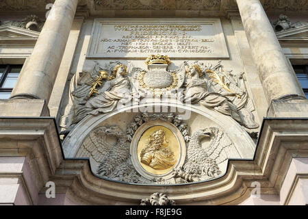 Zeughaus 17e siècle Musée historique allemand à Berlin Banque D'Images