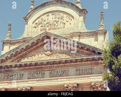 La Chiesa Del Carmine Ostuni Puglia Italie Europe Banque D'Images