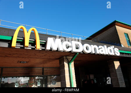 Mcdonald's, restauration rapide à Monaghan Banque D'Images